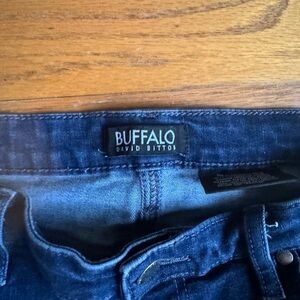 Buffalo David Bitton Dark Blue Denim Size 6.   Waist 28